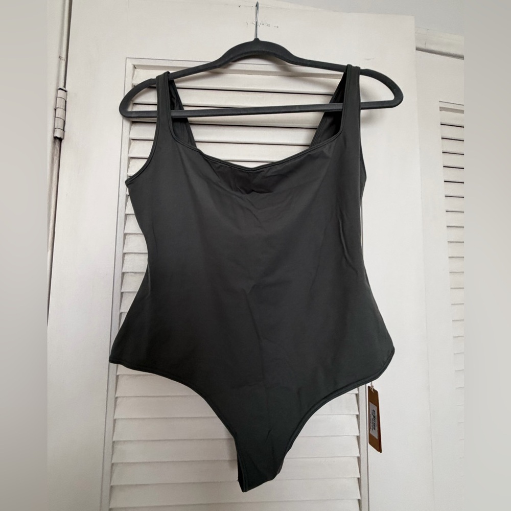 NWT - SKIMS Teal Bodysuit